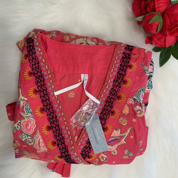 LAST CALL Anthropologie Raquel embroidered mini dress - Picture 13 of 16